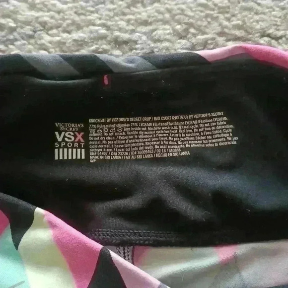 VSX Womens Cropped Knockout Leggings S - Picture 5 of 8
